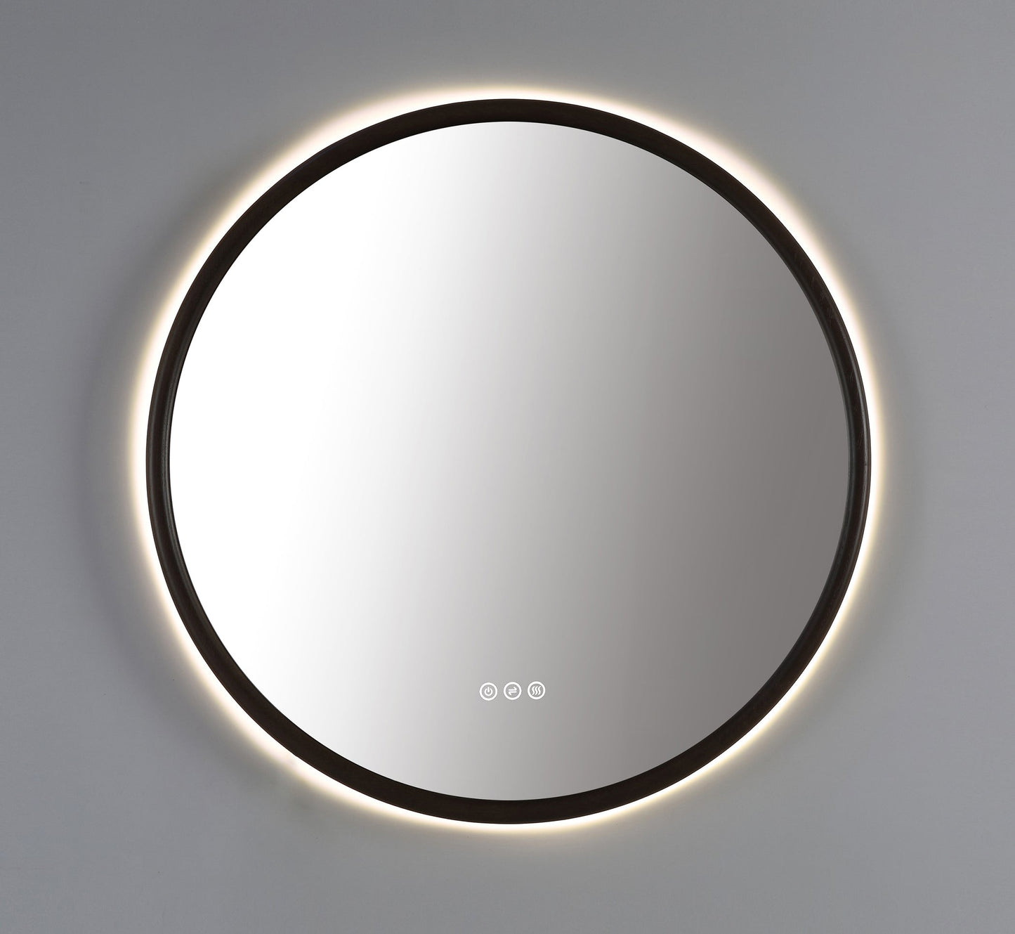 Mirror ZEN 30-inch Chestnut Oak (with LED Lighting)