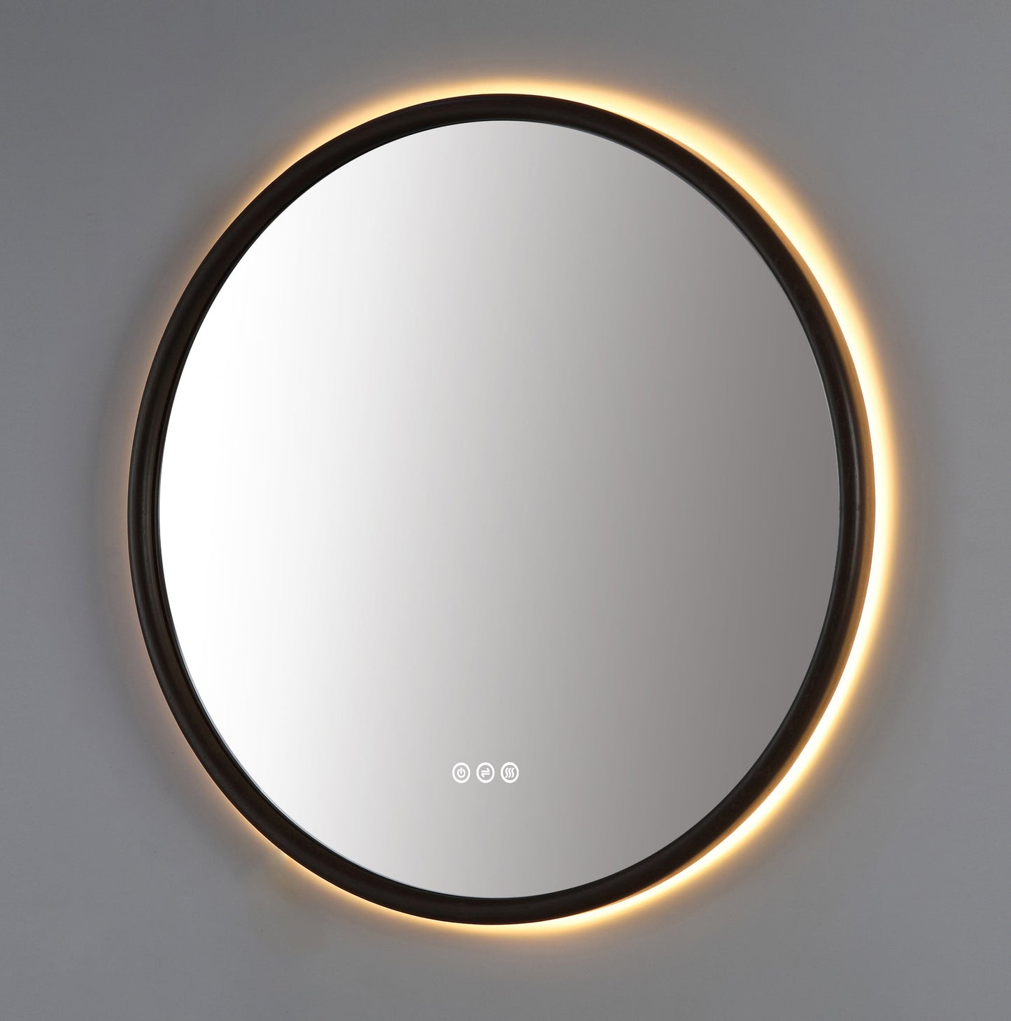 Mirror ZEN 30-inch Chestnut Oak (with LED Lighting)