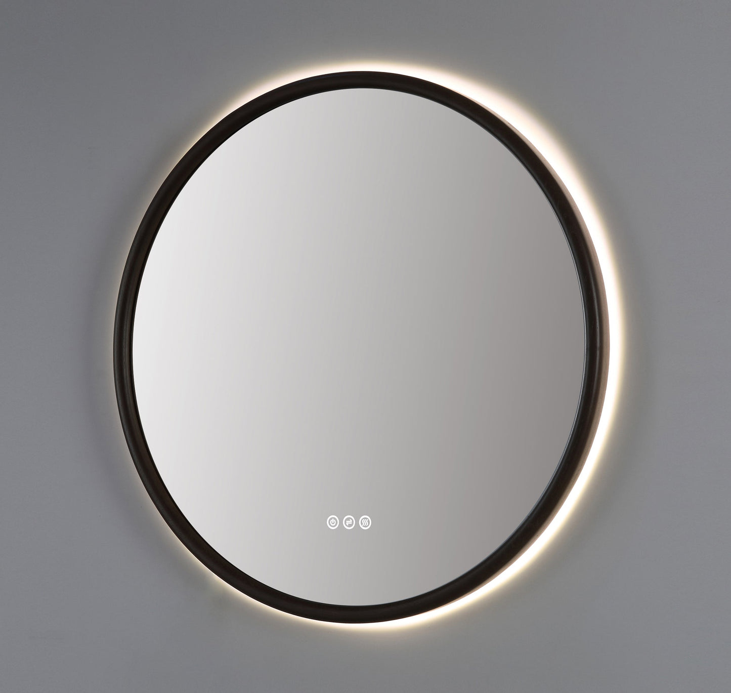 Mirror ZEN 30-inch Chestnut Oak (with LED Lighting)