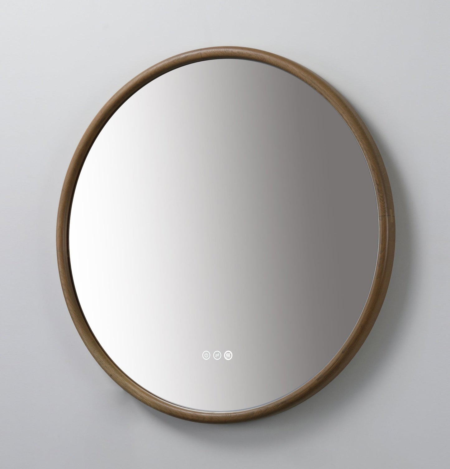 Mirror ZEN 30-inch Pecan Oak (with LED Lighting)