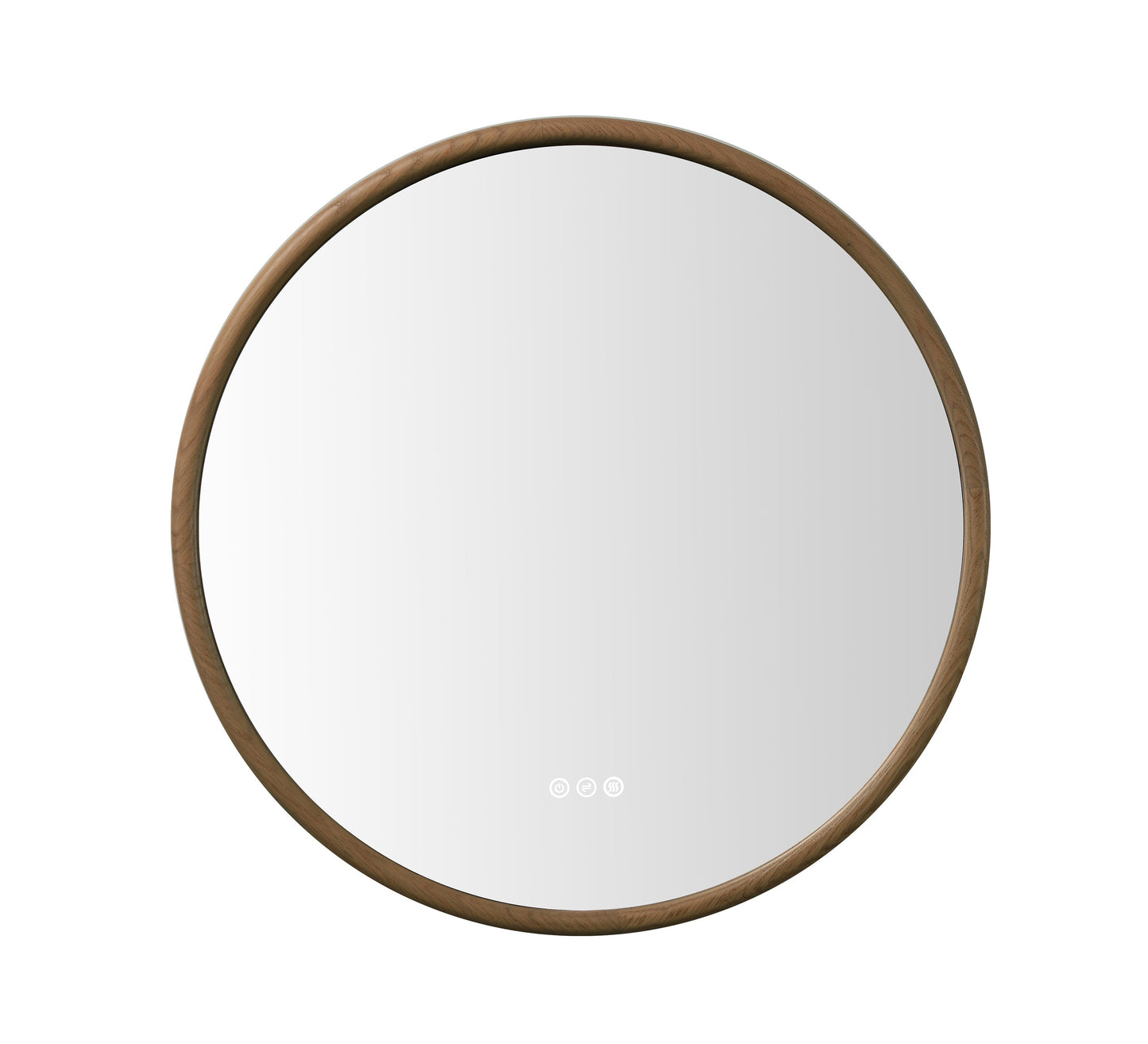 Mirror ZEN 36-inch Pecan Oak (with LED Lighting)