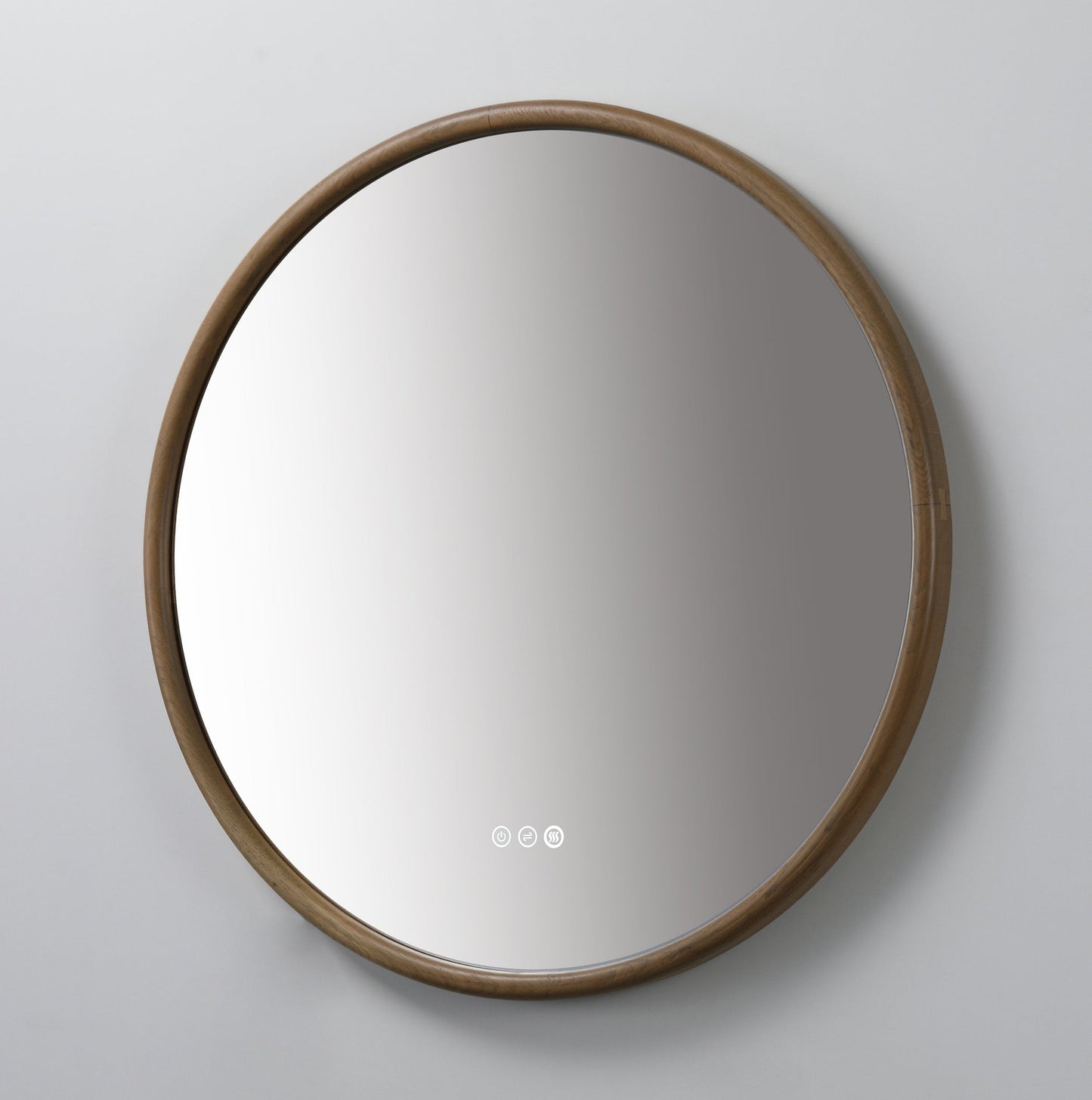 Mirror ZEN 36-inch Pecan Oak (with LED Lighting)