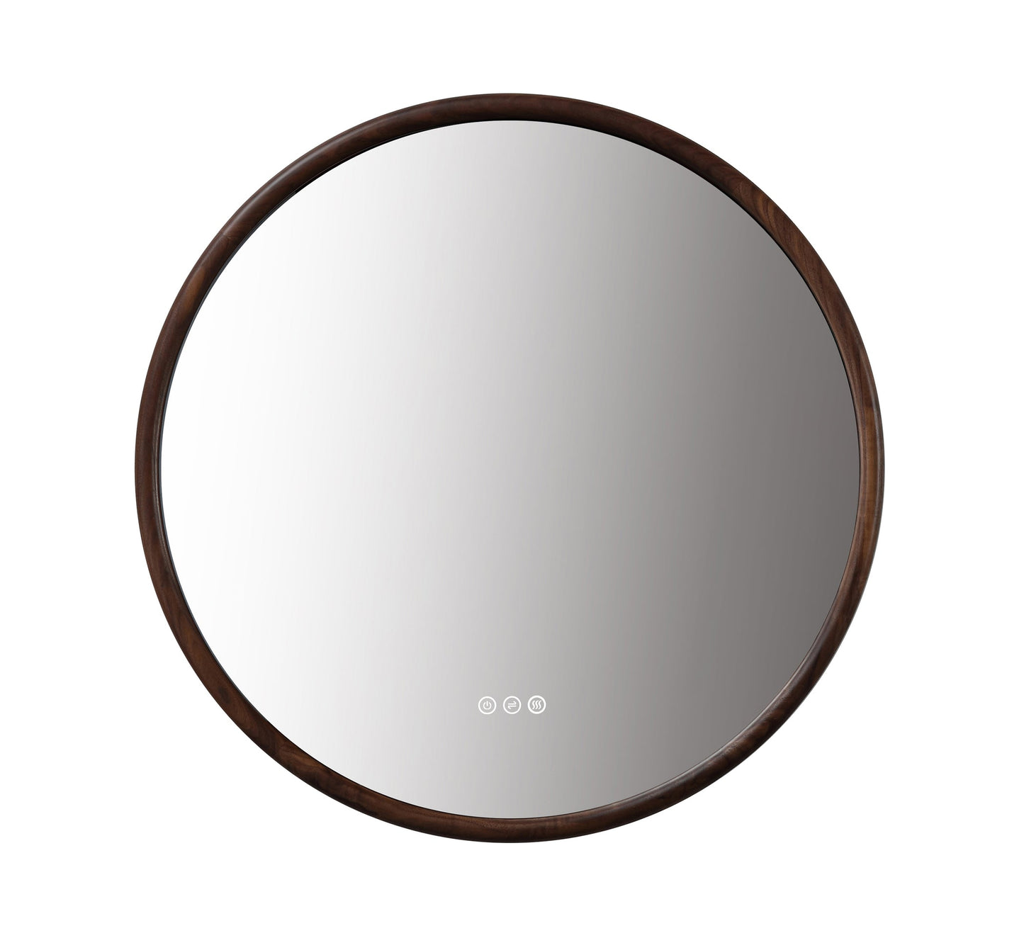 Mirror ZEN 30-inch Walnut (with LED Lighting)