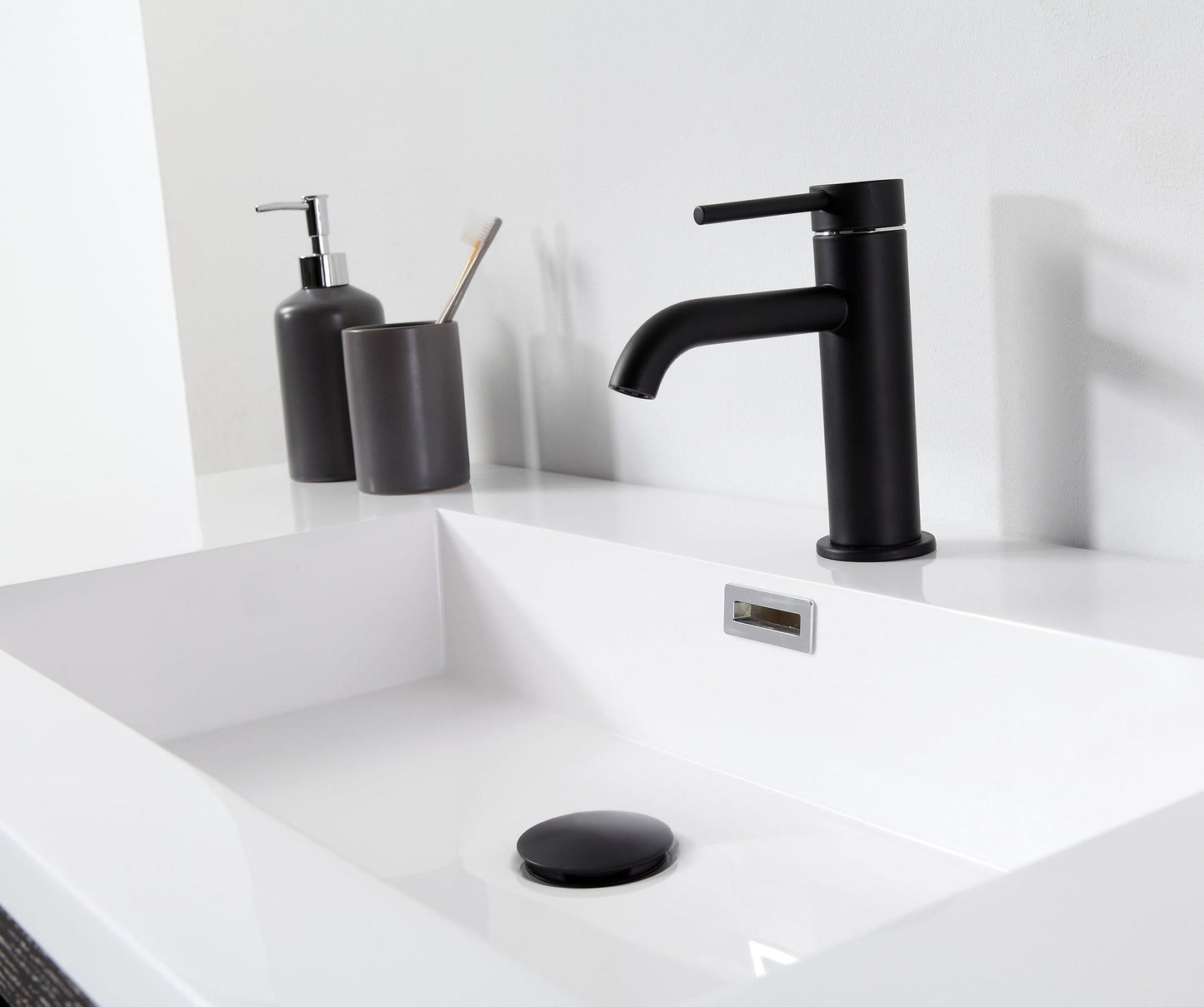 ANNECY 48” CHARCOAL OAK FREESTANDING MODERN BATHROOM VANITY