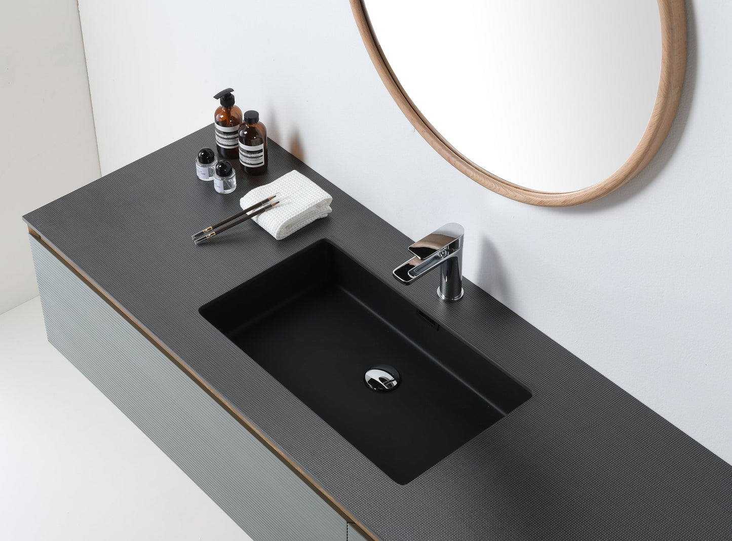 OSLO 60” SAGE GREEN/WHITEWASH WALL MOUNT MODERN BATHROOM VANITY