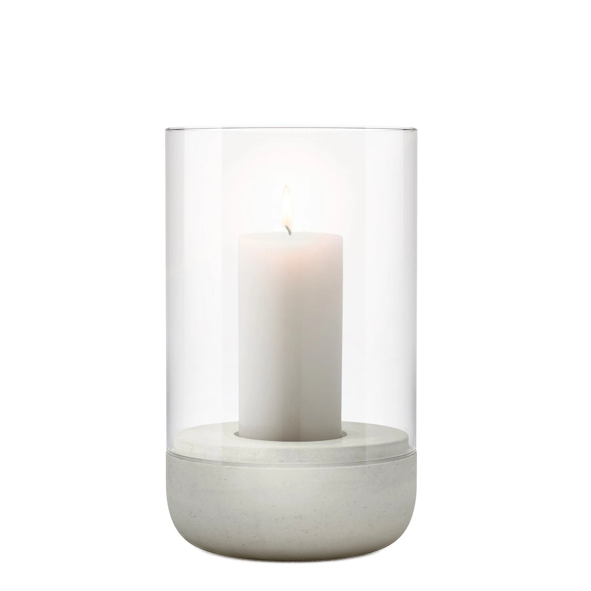 CALMA Hurricane Lamp Medium Concrete