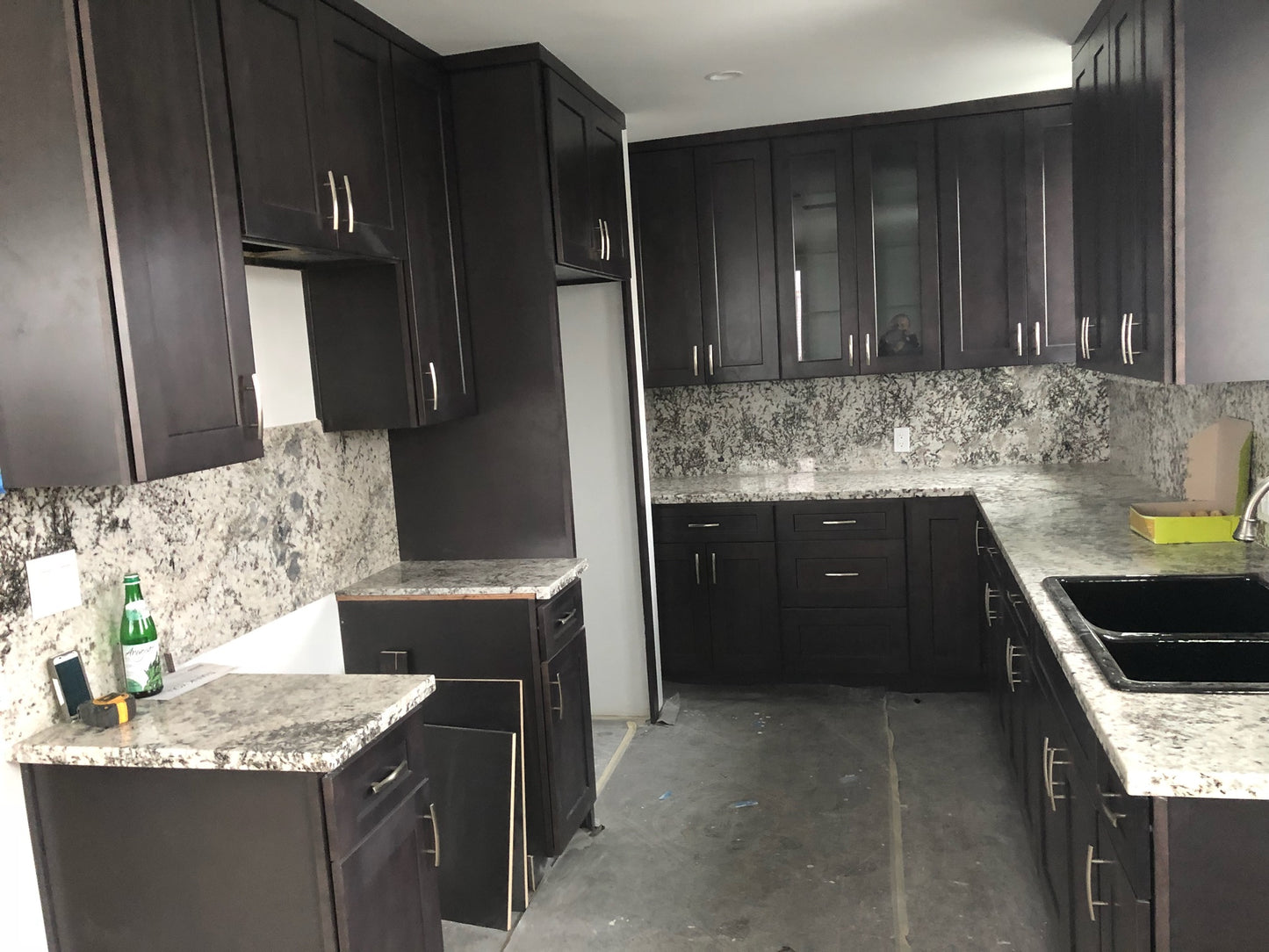 CINDER GREY finished kitchen