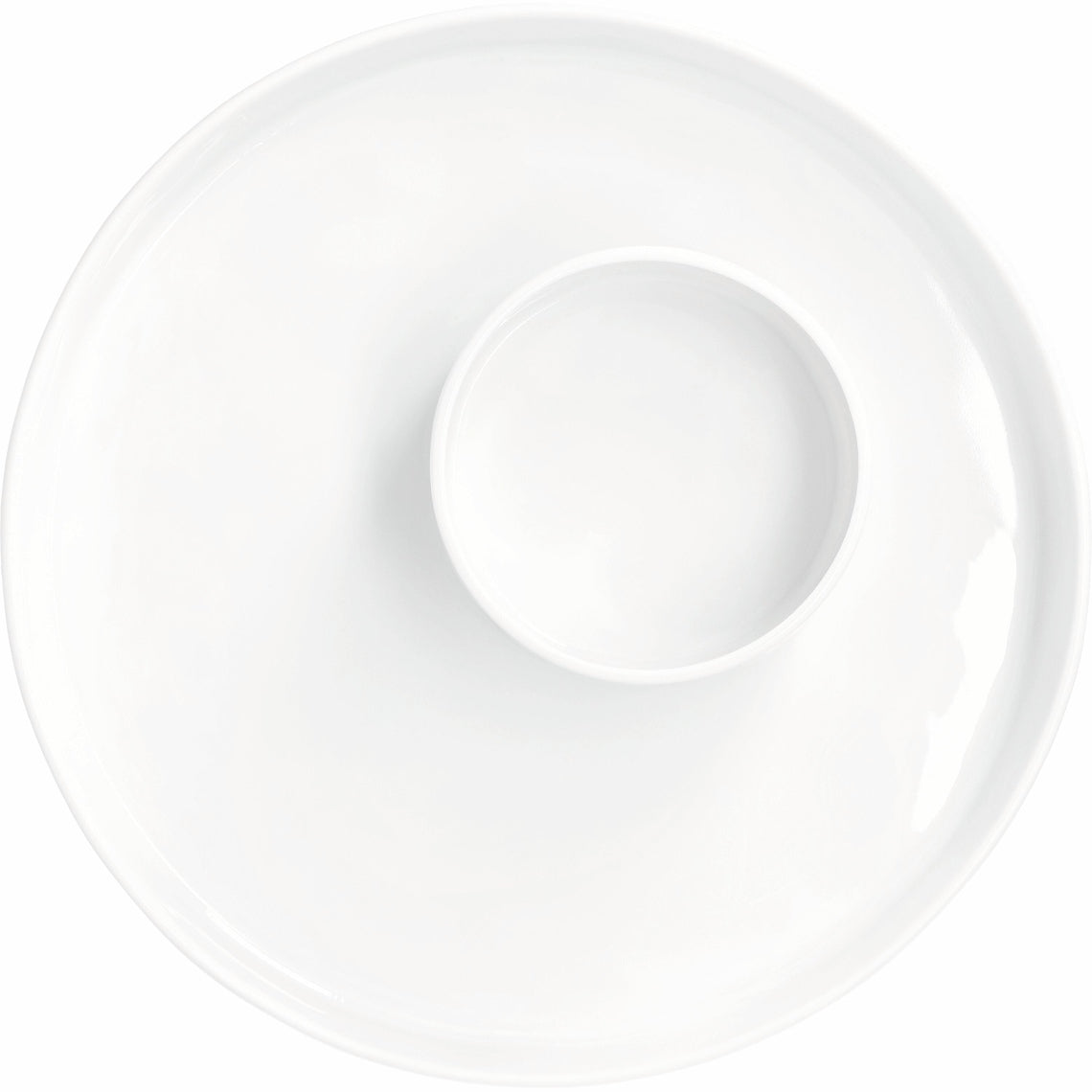 Happiness serving dish top view