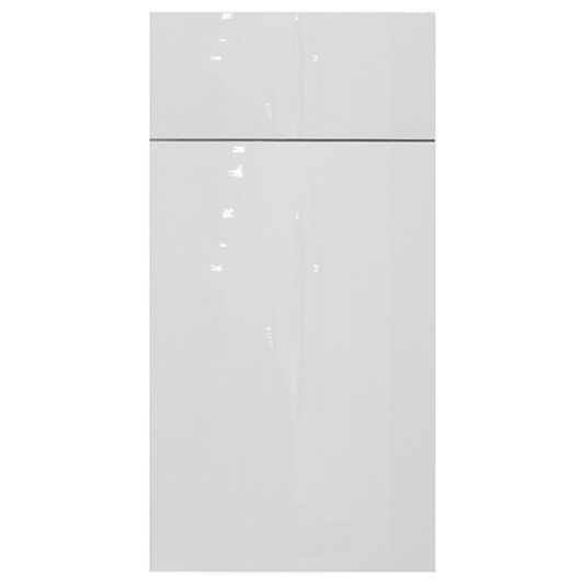 Evergreen Glossy White Sample Door
