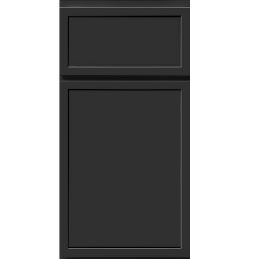 Evergreen Titan Black Sample Door