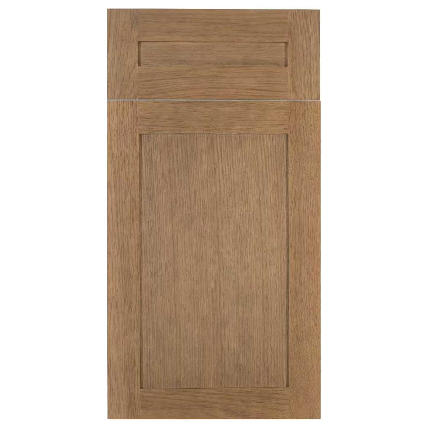 Evergreen Hazelnut Oak Sample Door