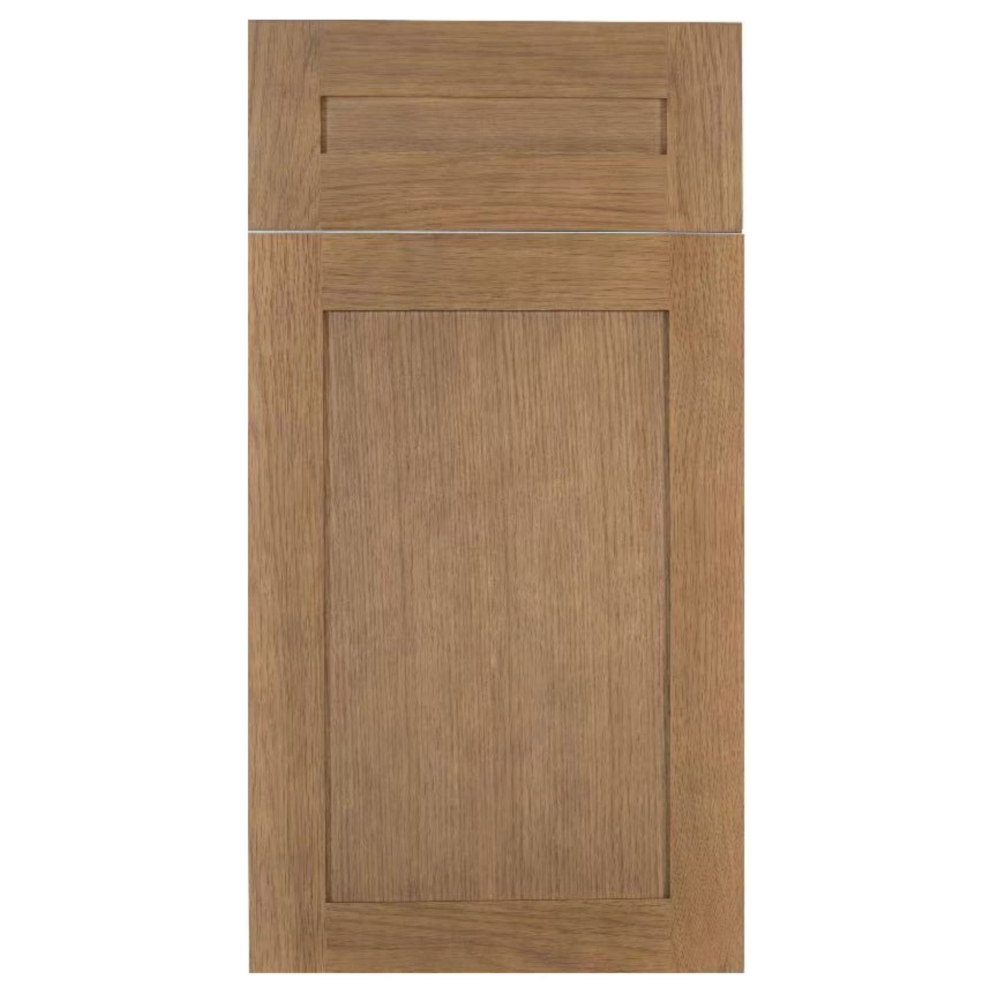 Evergreen Hazelnut Oak Sample Door