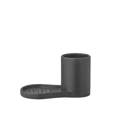 BLOMUS PIRO ceramic sink organizer in Black