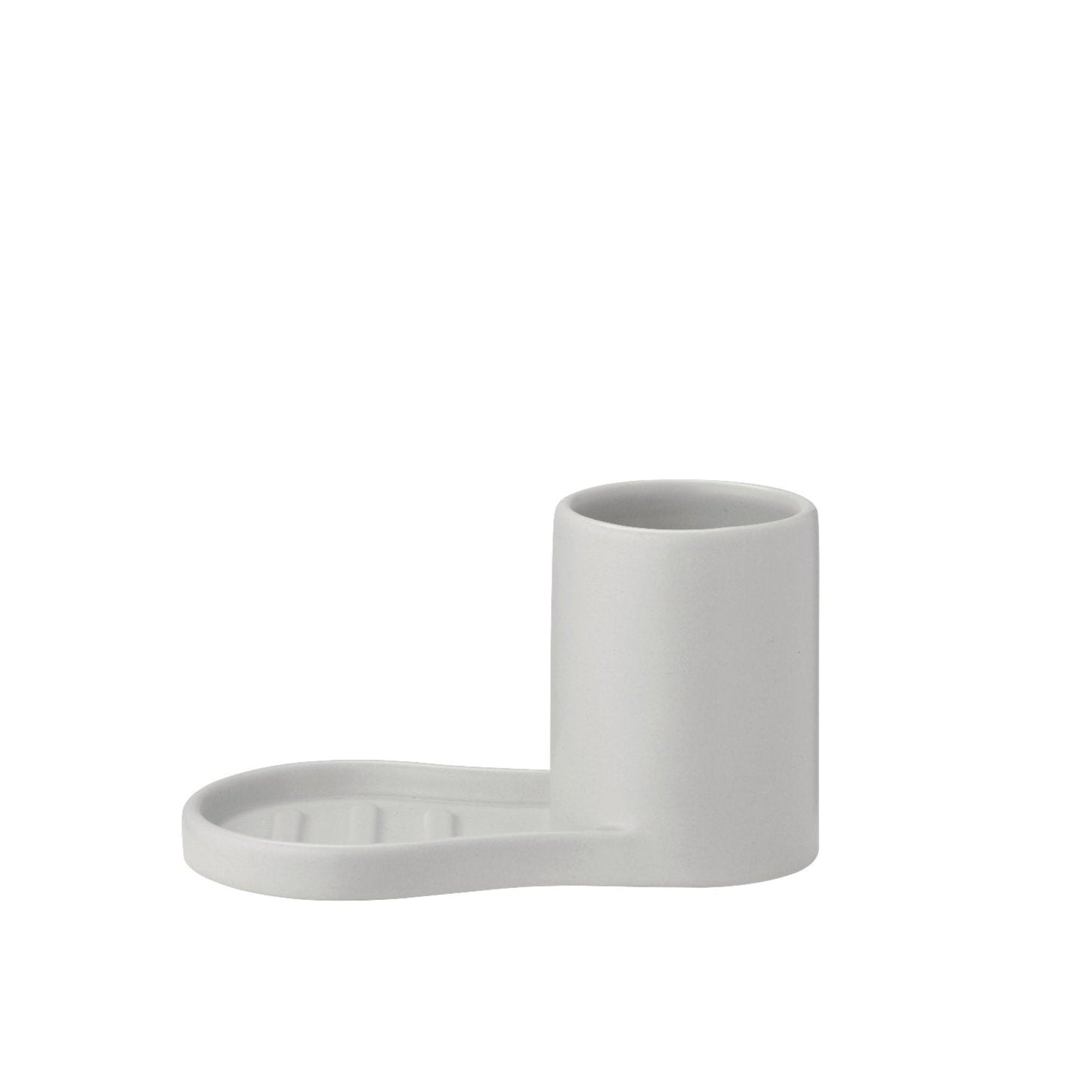 BLOMUS PIRO ceramic sink organizer in Satellite