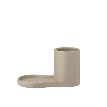 BLOMUS PIRO ceramic sink organizer in Nomad