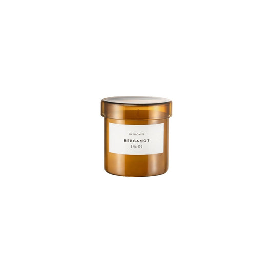 VALOA Scented Candle – Bergamot small in Tan