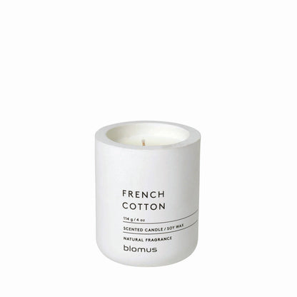 FRAGA Lily White French Cotton scented candle small
