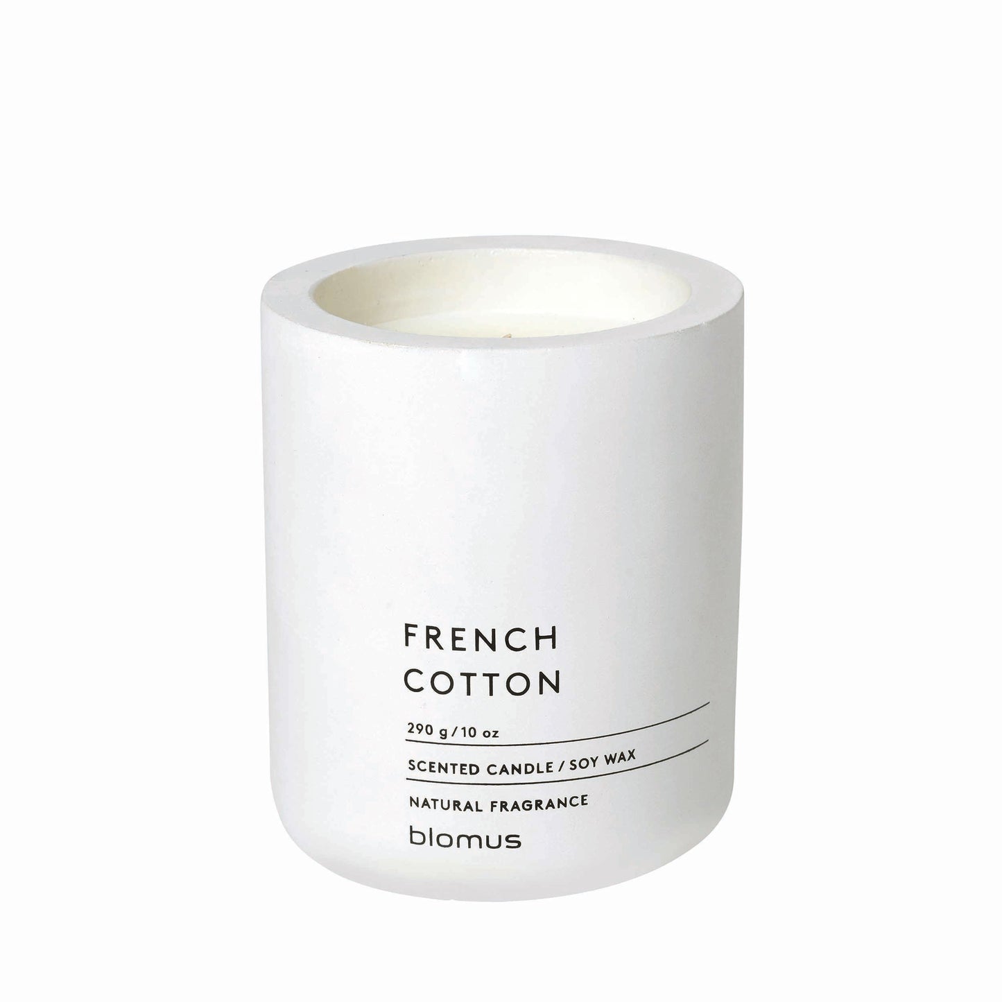 FRAGA Lily White French Cotton scented candle large