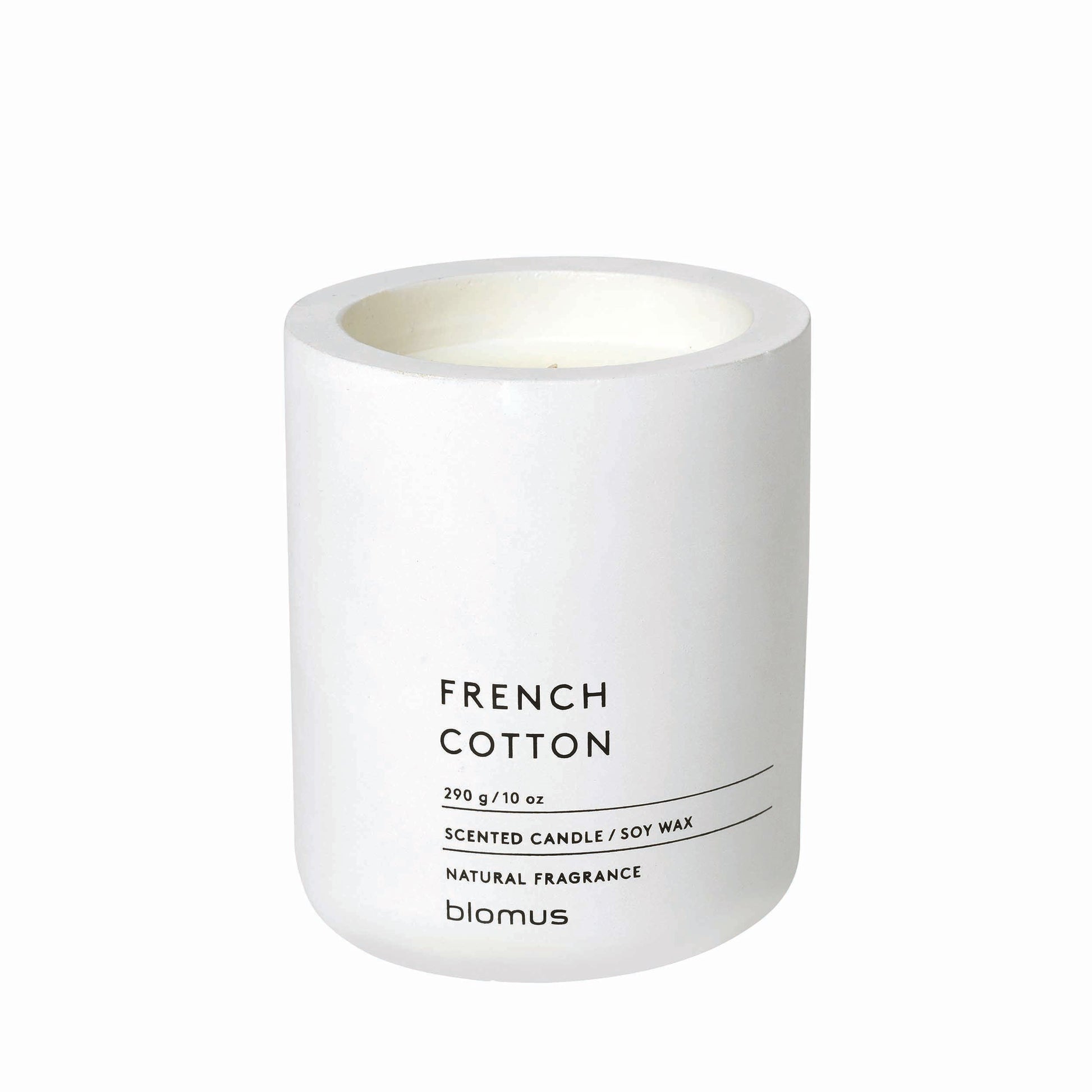 FRAGA Lily White French Cotton scented candle large