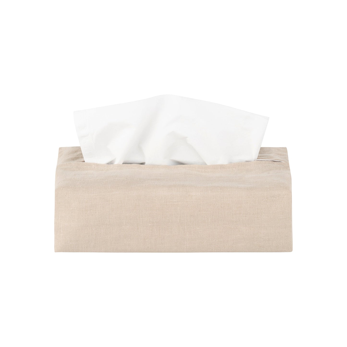 TISU linen tissue box cover in Moonbeam