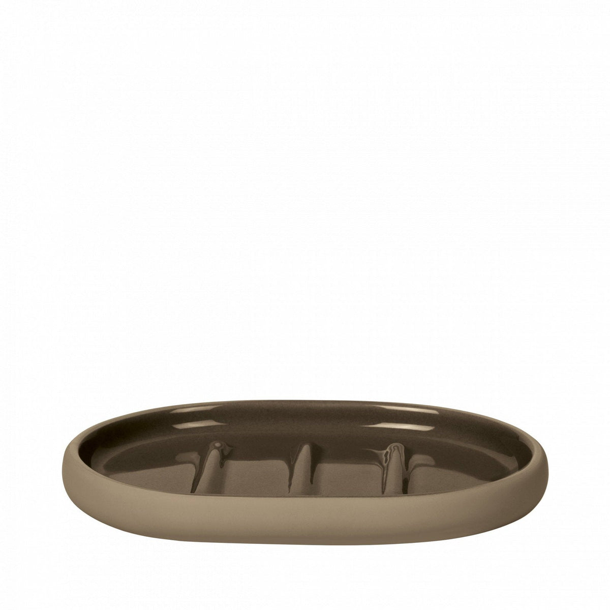 SONO bathroom soap dish in Tan