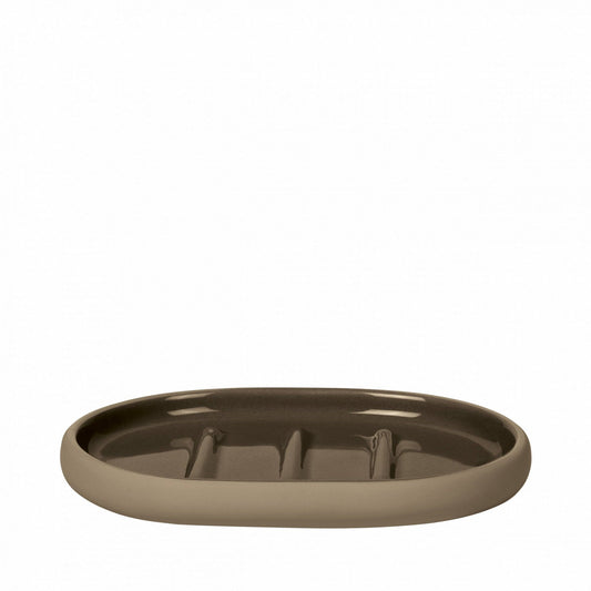SONO bathroom soap dish in Tan