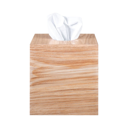 BLOMUS WILO Boutique tissue box cover in natural hardwood