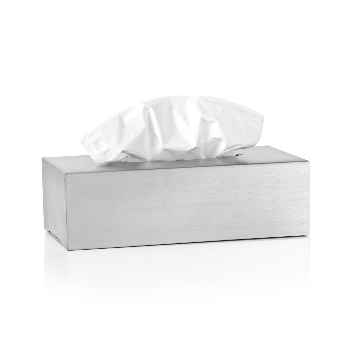BLOMUS NEXIO brushed stainless steel facial tissue cover