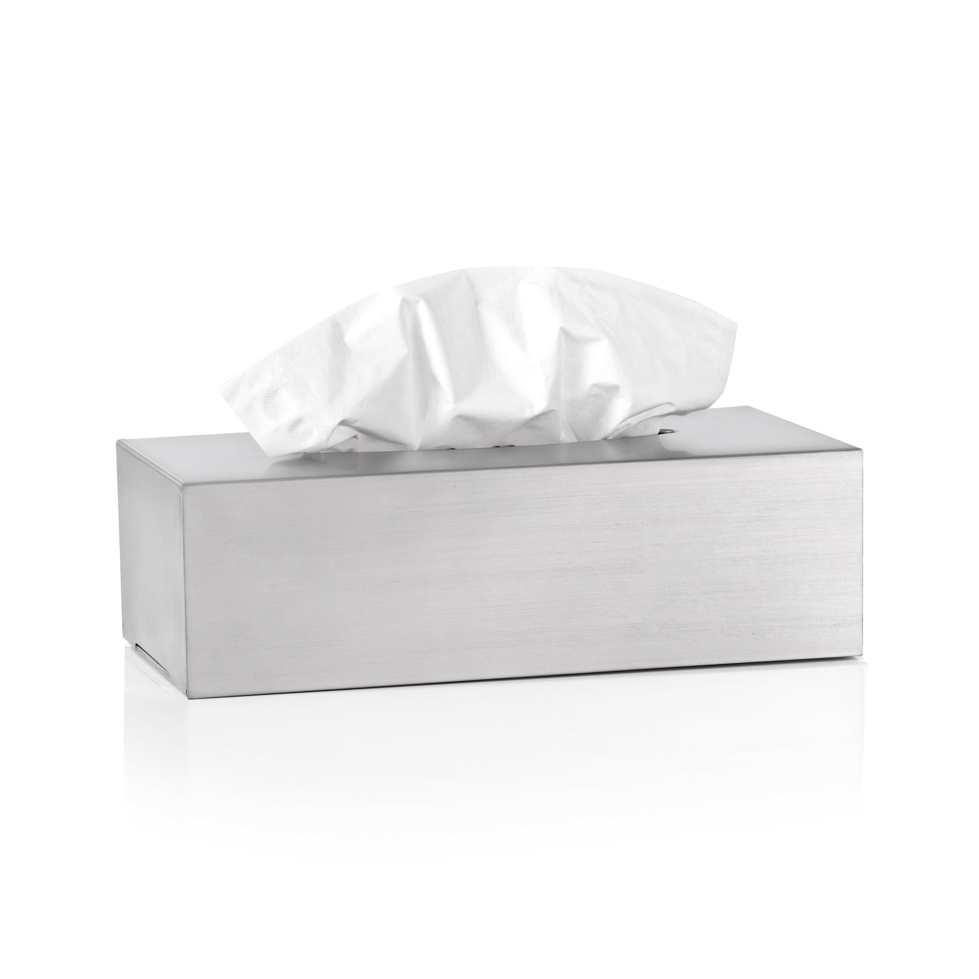 BLOMUS NEXIO brushed stainless steel facial tissue cover