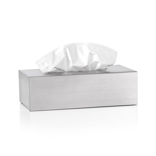 BLOMUS NEXIO brushed stainless steel facial tissue cover