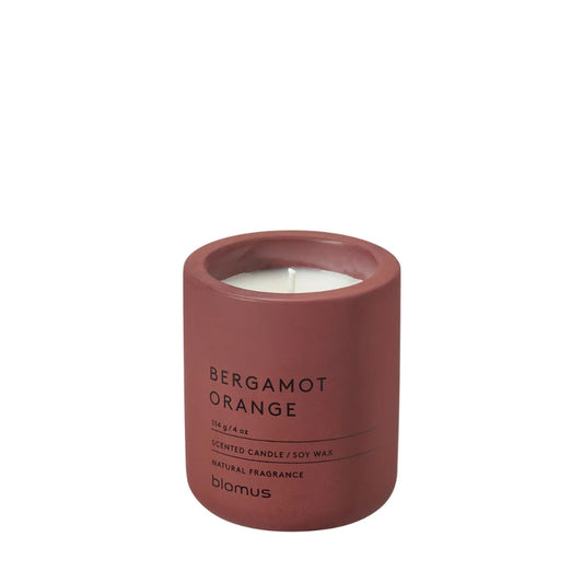 FRAGA Cedar Wood Bergamot Orange scented candle, small