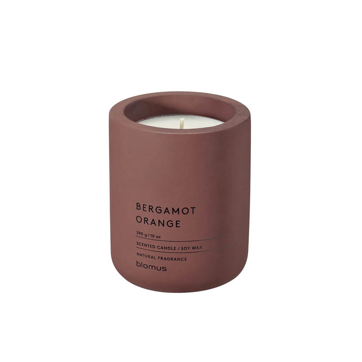 FRAGA Cedar Wood Bergamot Orange scented candle, large