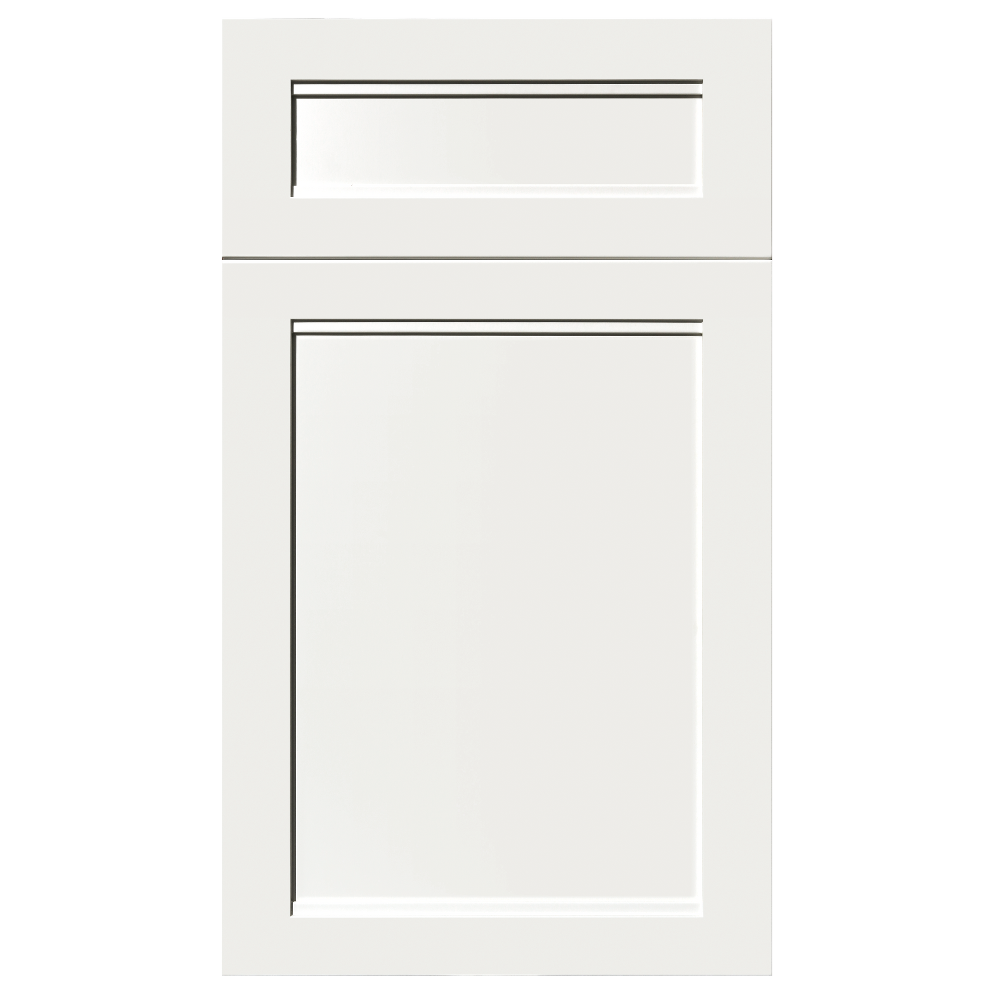 Evergreen Pigeon White Sample Door