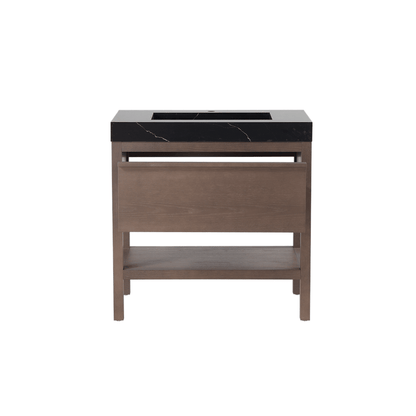 BIBURY 36” WHITEWASH OAK FREESTANDING MODERN BATHROOM VANITY