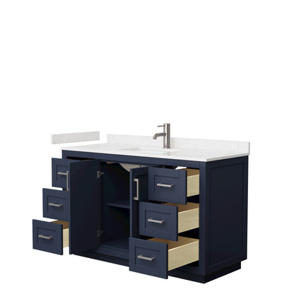 48" Bathroom Vanity, White Shaker Vanity, Double Door Cabinet, Single Sink Base Vanity -48" W x 34.5"H x 21"D