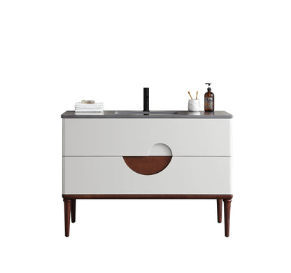 BURANO 48” BEIGE FREESTANDING MODERN BATHROOM VANITY