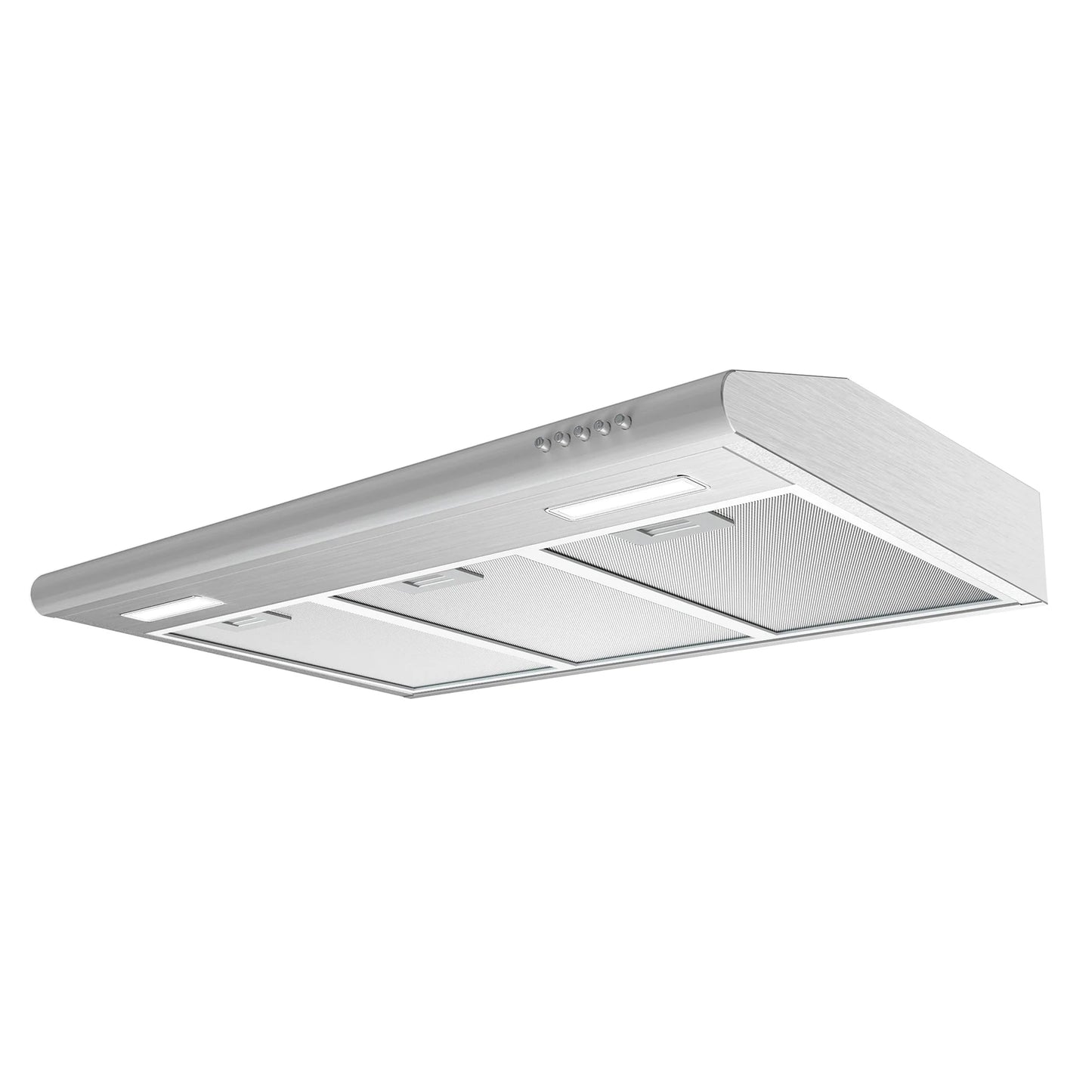 CIARRA 30 Inch Under Cabinet Range Hood - Silver