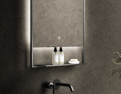 Mirror CAS 30-inch Matte Black (with LED Lighting)