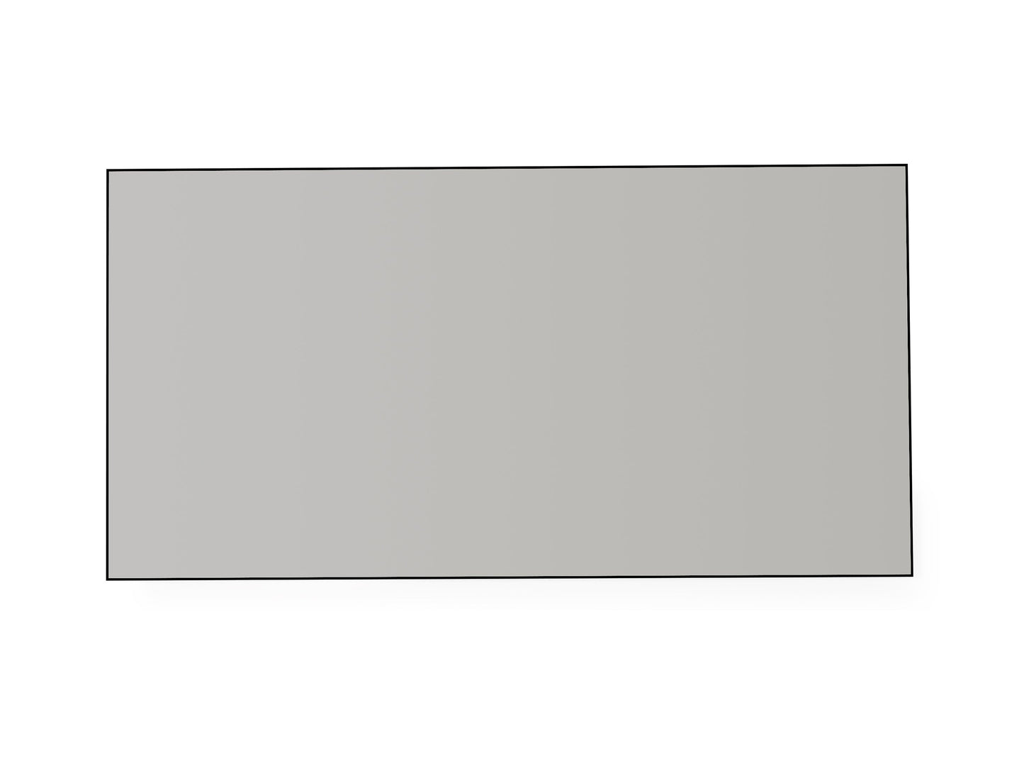 Mirror Ocala 60-inch Matte Black (with LED Lighting)