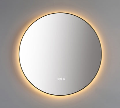 Mirror Shell 30-inch Dark Gold (with LED Lighting)