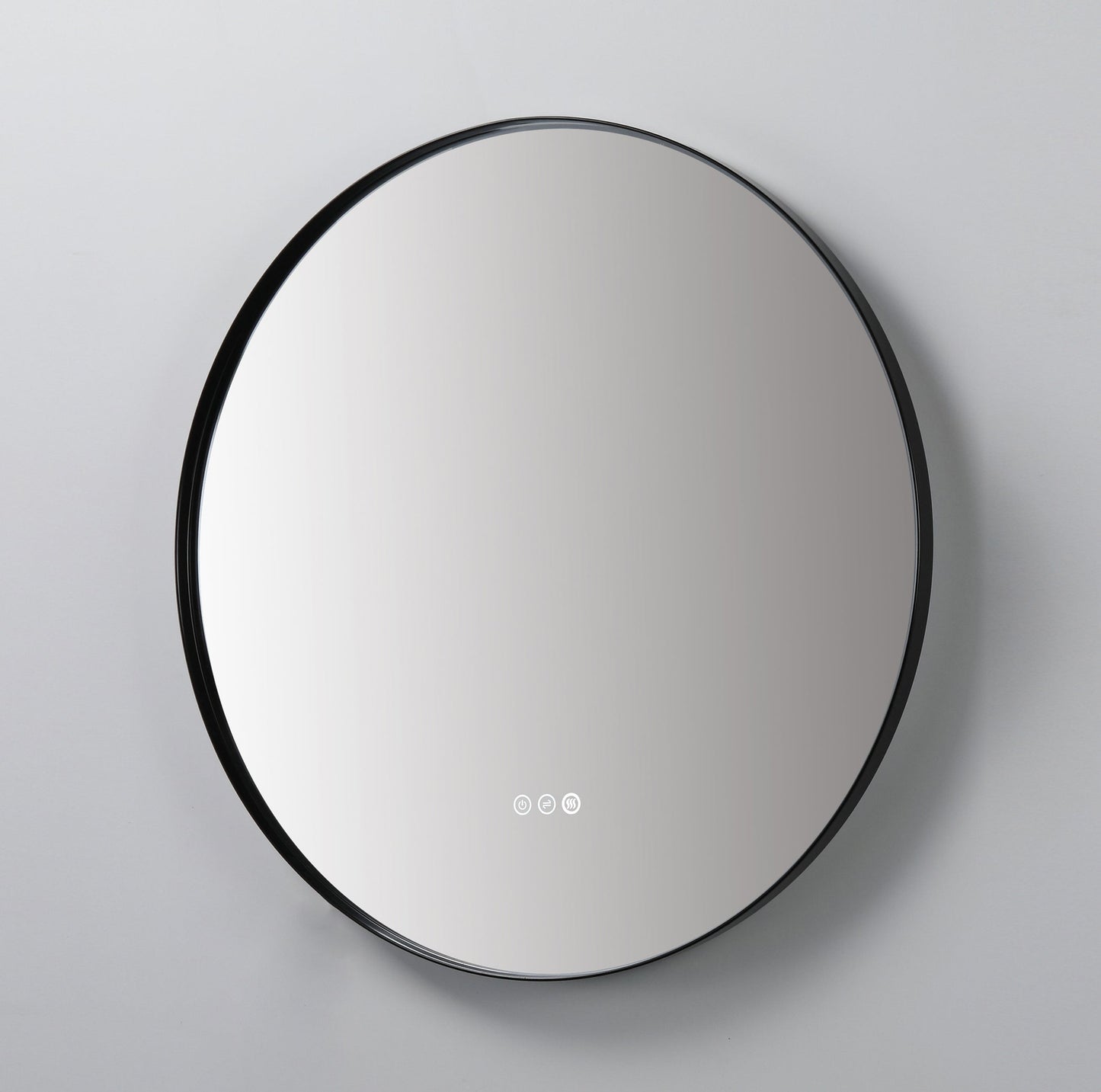 Mirror Shell 30-inch Matte Black (with LED Lighting)