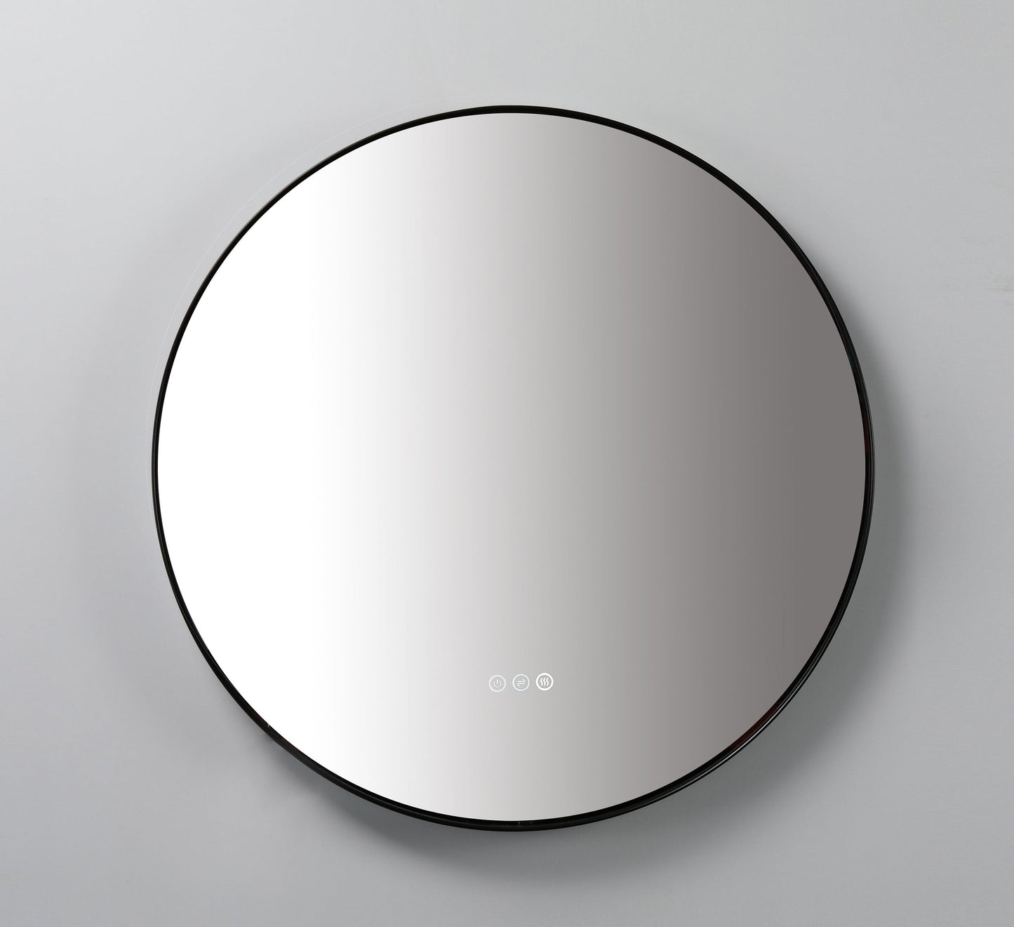 Mirror Shell 30-inch Matte Black (with LED Lighting)