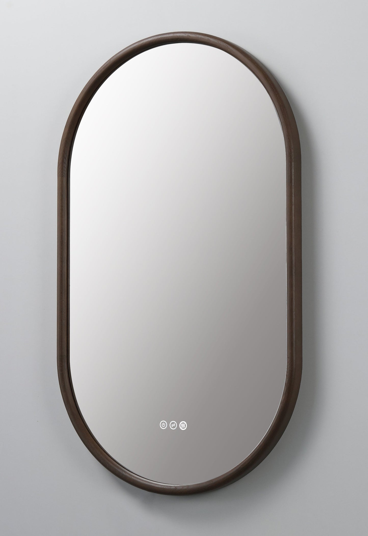 Mirror ZEN 24-inch Chestnut Oak (with LED Lighting)