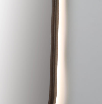 Mirror ZEN 24-inch Chestnut Oak (with LED Lighting)
