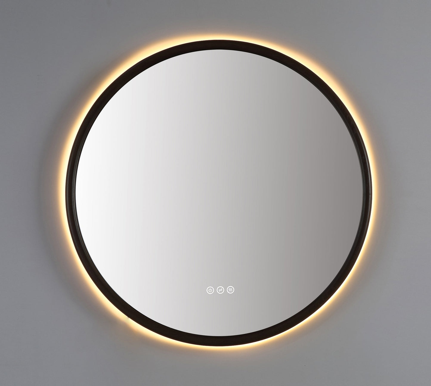 Mirror ZEN 30-inch Chestnut Oak (with LED Lighting)