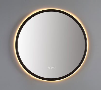 Mirror ZEN 30-inch Chestnut Oak (with LED Lighting)