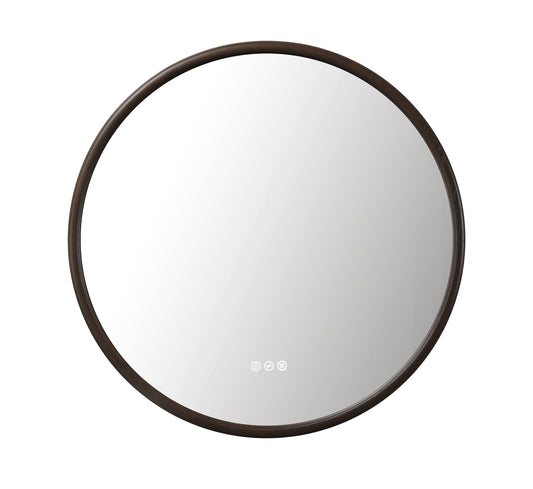 Mirror ZEN 30-inch Chestnut Oak (with LED Lighting)