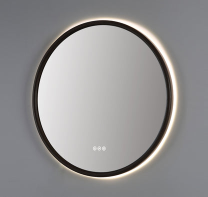 Mirror ZEN 30-inch Chestnut Oak (with LED Lighting)