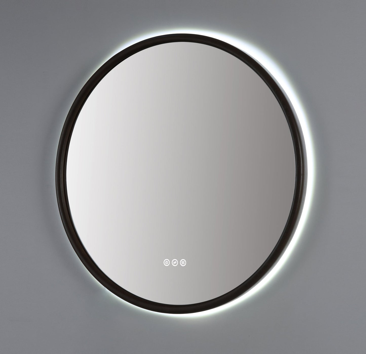 Mirror ZEN 30-inch Chestnut Oak (with LED Lighting)