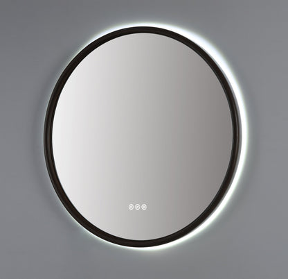 Mirror ZEN 30-inch Chestnut Oak (with LED Lighting)